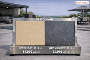 ** Collection Feeling Night / Feeling Morning** 90x90x1.8cm 37,99€ NET/ M²
